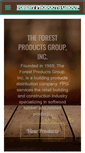 Mobile Screenshot of forestproductsgroup.com